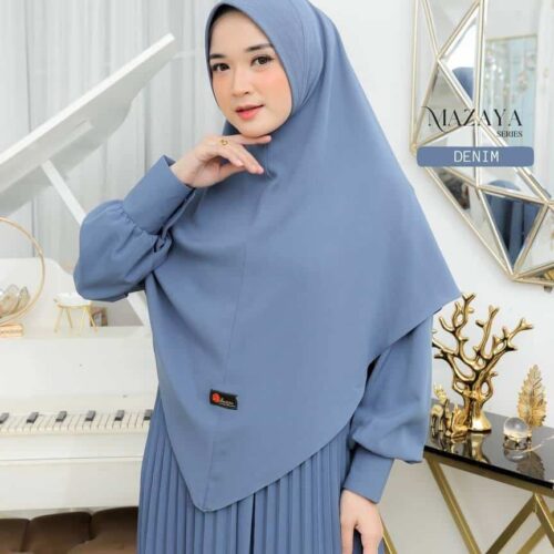 Mazaya Khimar - Black Only (BIGSALE OCT)