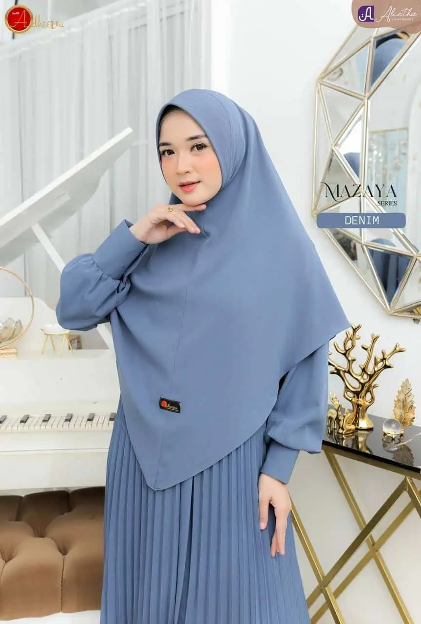Mazaya Khimar – Black Only (BIGSALE OCT)