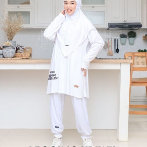 Legging kriwil - White (FREE STOCK)