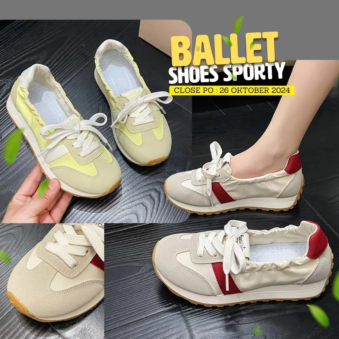 Ballet Shoes Sporty – (Promo Habisin Stok)