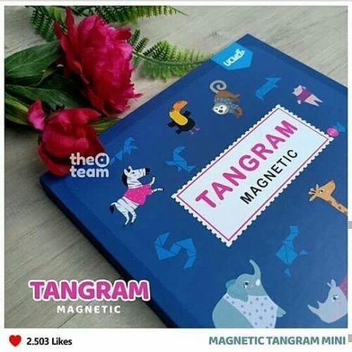 Magnetic Tangram Mini - (Free Stok)