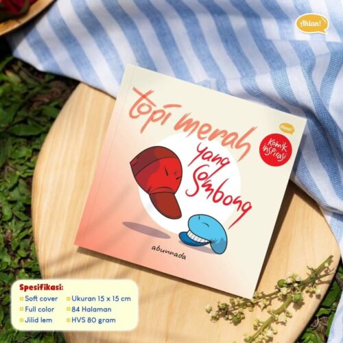 Topi Merah Yang Sombong - (Free Stok)