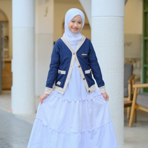 Safwa Cardi Kids - (Free Stok)
