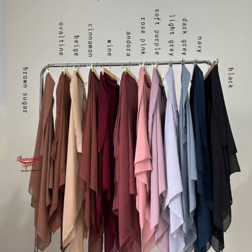 Selin Series - French Khimar Squareline (PO4)