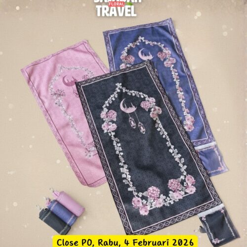 Sajadah Travel Floral (PO)