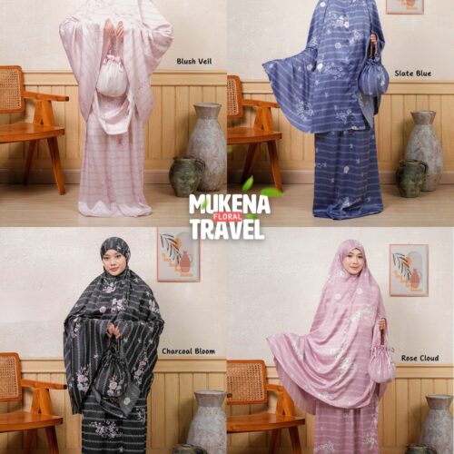 Mukena Travel Floral (PO)