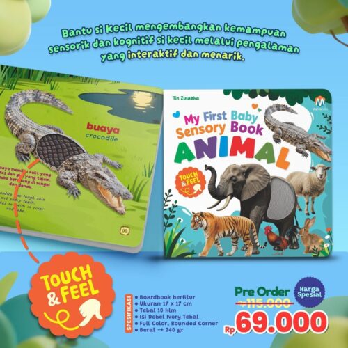 My First Baby Sensory Book Animal (PO)