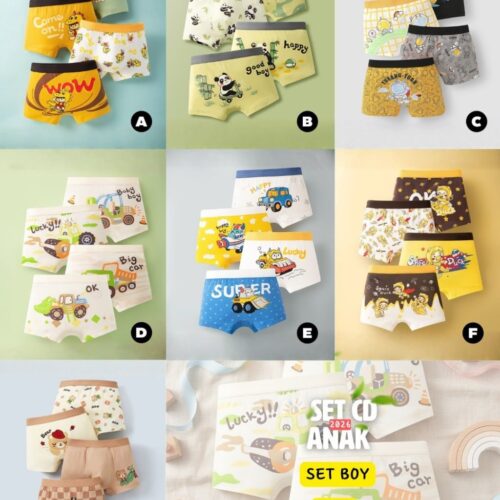SET CD ANAK 2026 - BOY (PO)