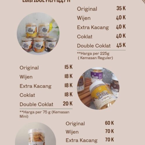 KUE KACANG ENASE 2026 (PO Early Bird)