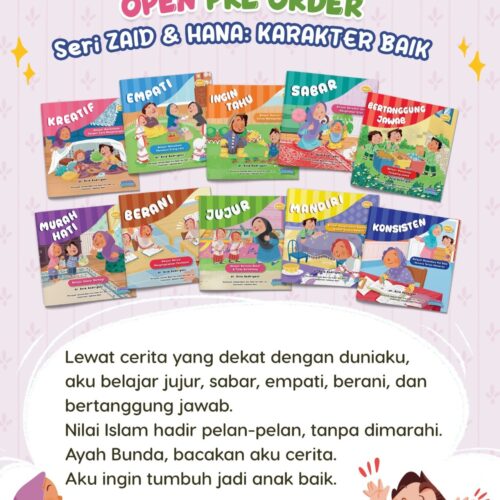 SERI ZAID & HANA : SERI KARAKTER BAIK (PO Reguler)