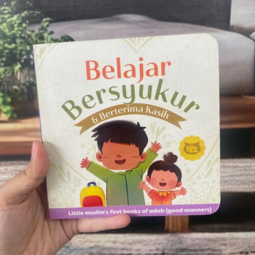Boardbook Belajar Bersyukur (Promo Habiskan Stok)