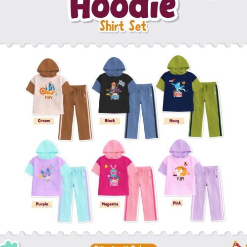 HOODIE SHIRT SET (PO)
