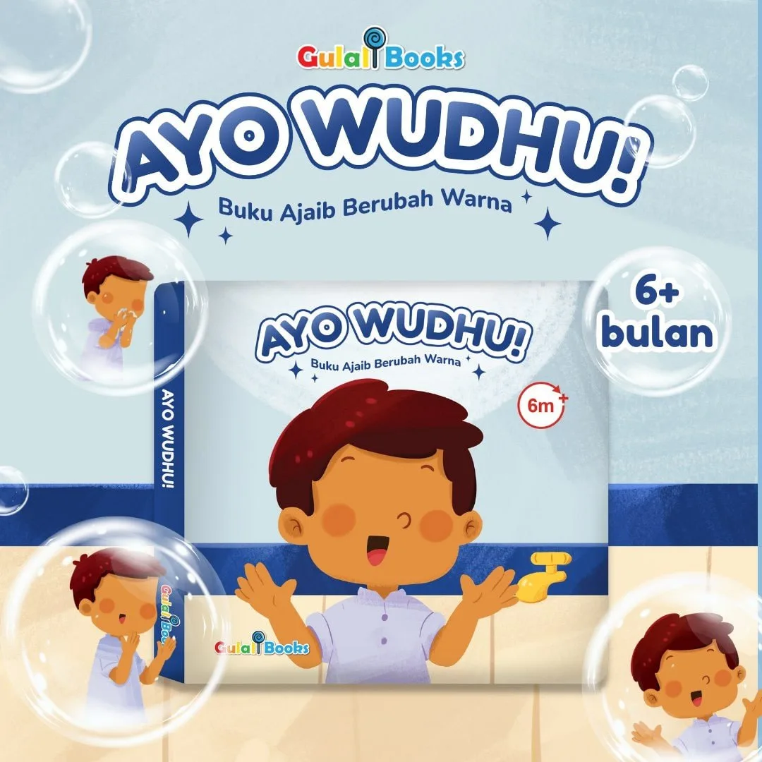 Softbook Ayo Wudhu – (PROMO CUCI GUDANG)