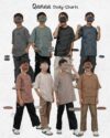 QANAA DAILY SERIES (PO2) - KAOS SET LENGAN PENDEK KIDS