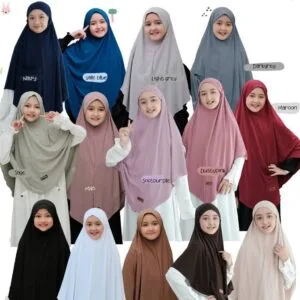 Bergo Aalifa Tali KIDS (READY STOK)