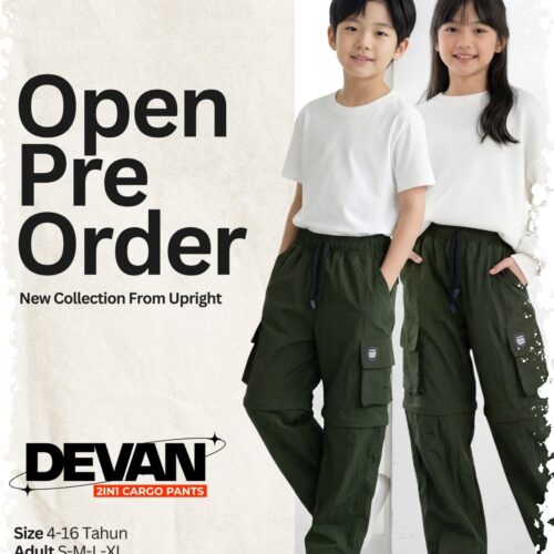 DEVAN 2IN1 CARGO PANTS (PO)
