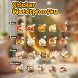 Sticker Waterproofku (PO)