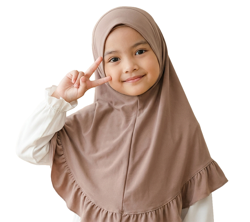 Girl with sweater
