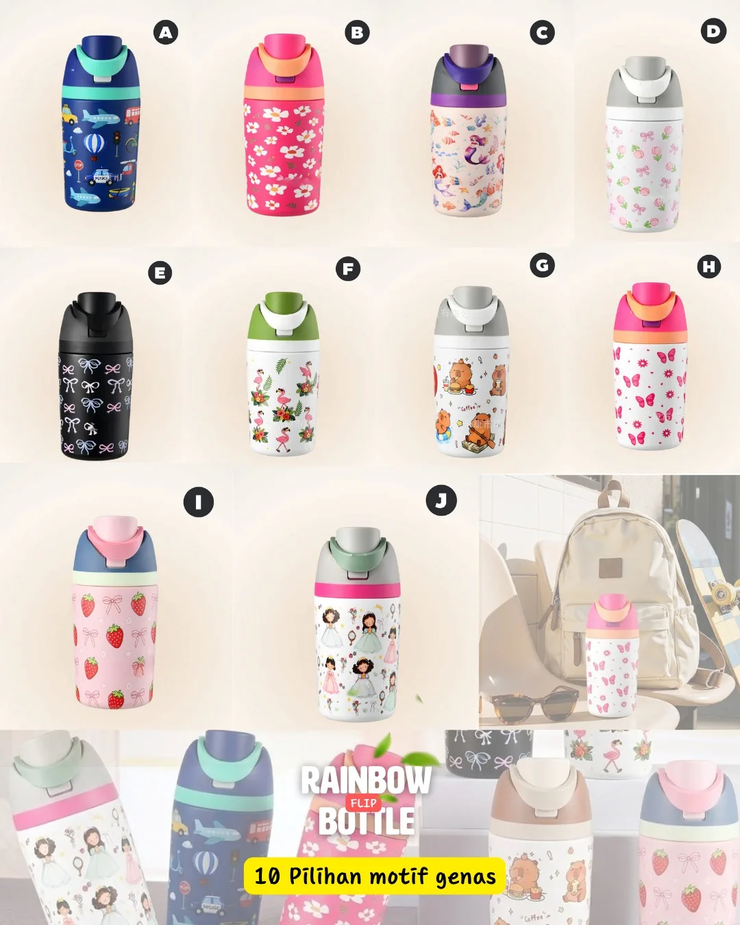 Tumbler Gemoy Kids (FREE STOCK)