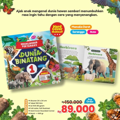 Ensiklopedia Pertamaku - Dunia Binatang 1 (PO)