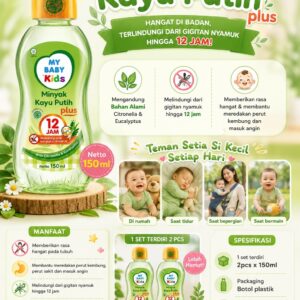 MINYAK KAYU PUTIH MY BABY KIDS (PO)