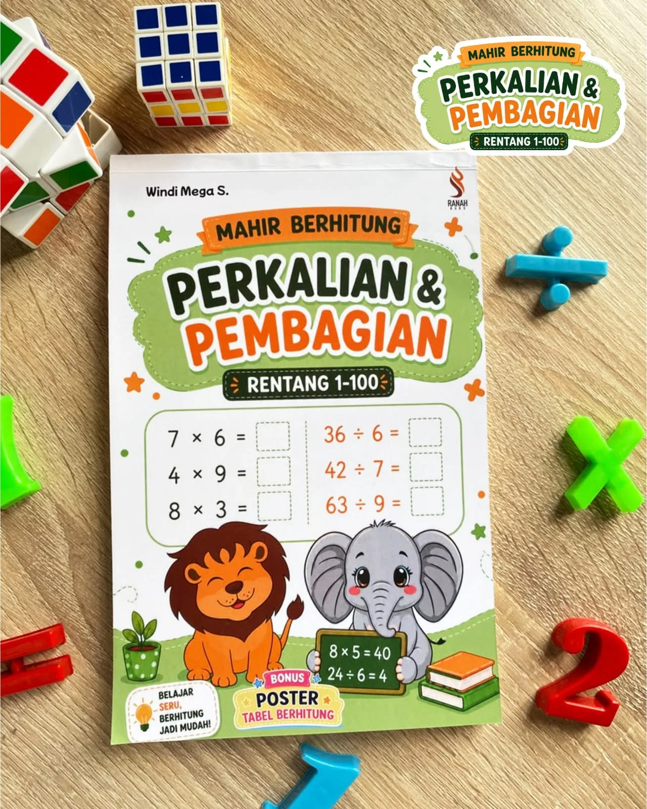 Mahir Berhitung Perkalian & Pembagian Rentang 1–100 (PO EB)