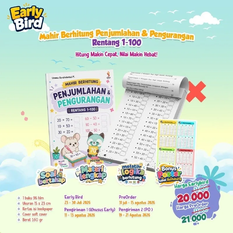 Mahir Berhitung Penjumlahan & Pengurangan (PO EB)