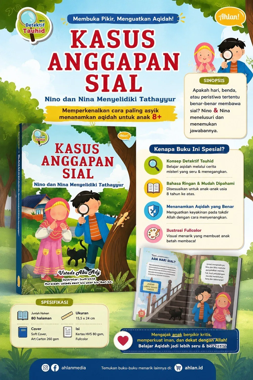 Seri Detektif Tauhid – Kasus anggapan sial (PROMO CUCI GUDANG)