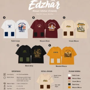 T-SHIRT EDZHAR ONLY (PO)