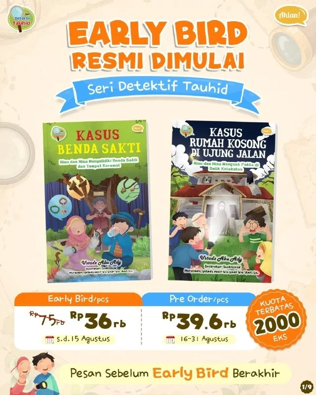 SERI DETEKTIF TAUHID SERI KE- 3 & 4 (PO Early Bird)