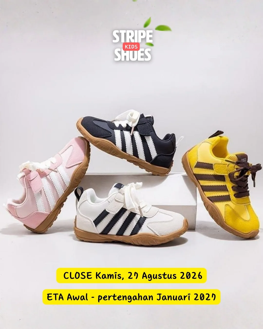 Stripe Shoes Kids (PO)