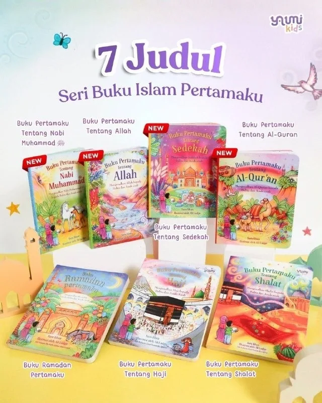 Seri Buku Islam Pertamaku FULLSET (FREE STOCK)