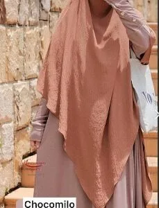 French Khimar Lasetta Chocomilo (PROMO READY STOCK)