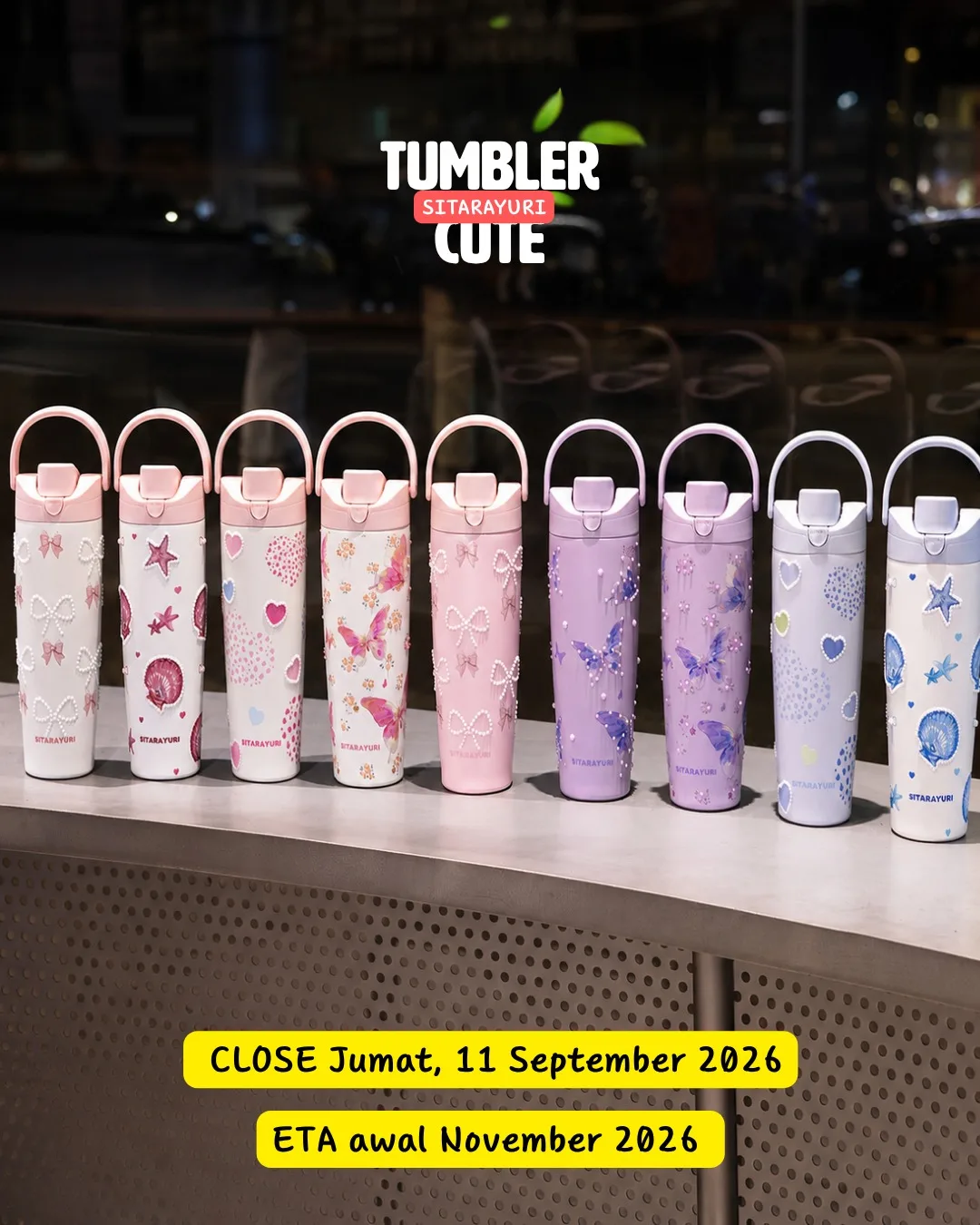 Tumbler Cute Sitarayuri (PO)