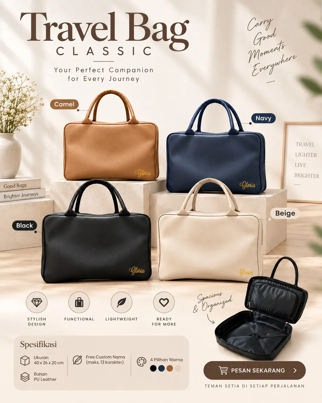 Travel Bag Classic (PO)