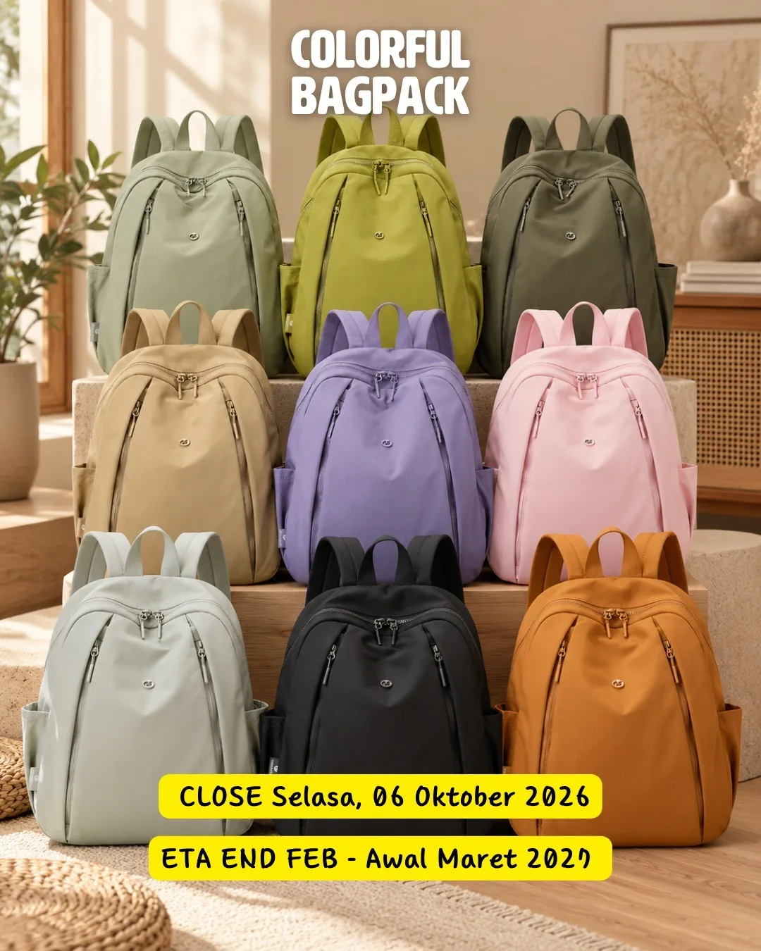 COLORFUL BACKPACK (PO)