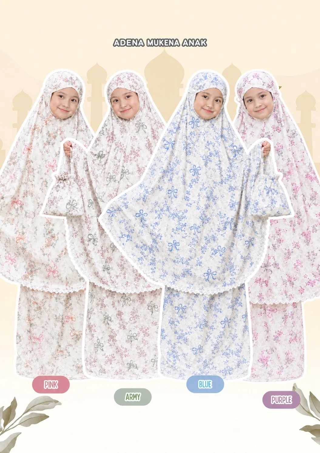 Adeena Mukena Anak (PO)