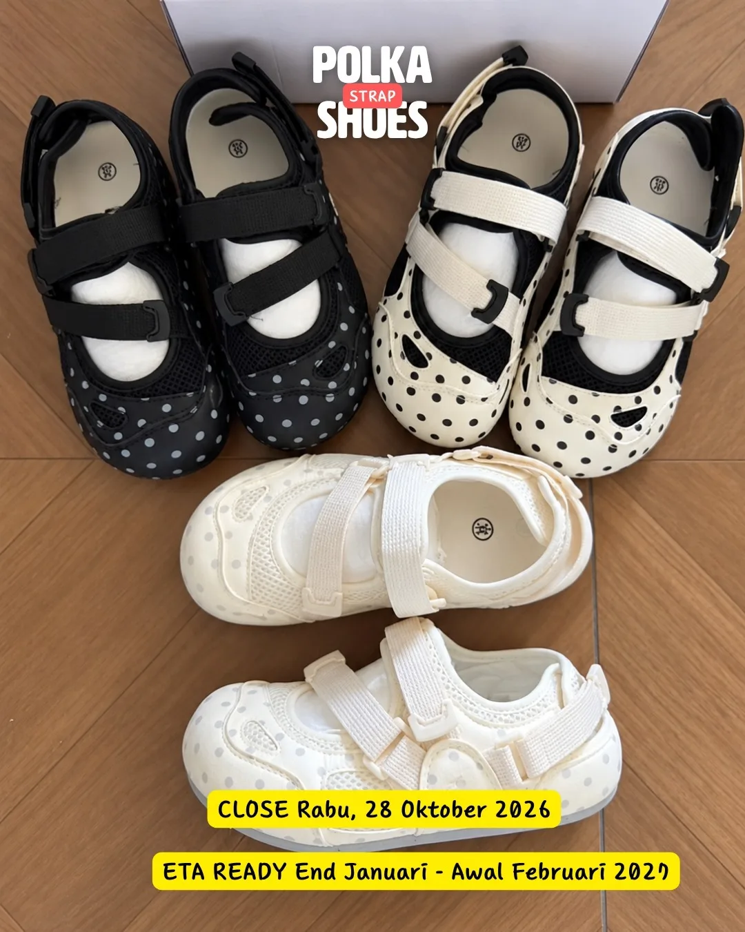 Polka Strap Shoes (PO)